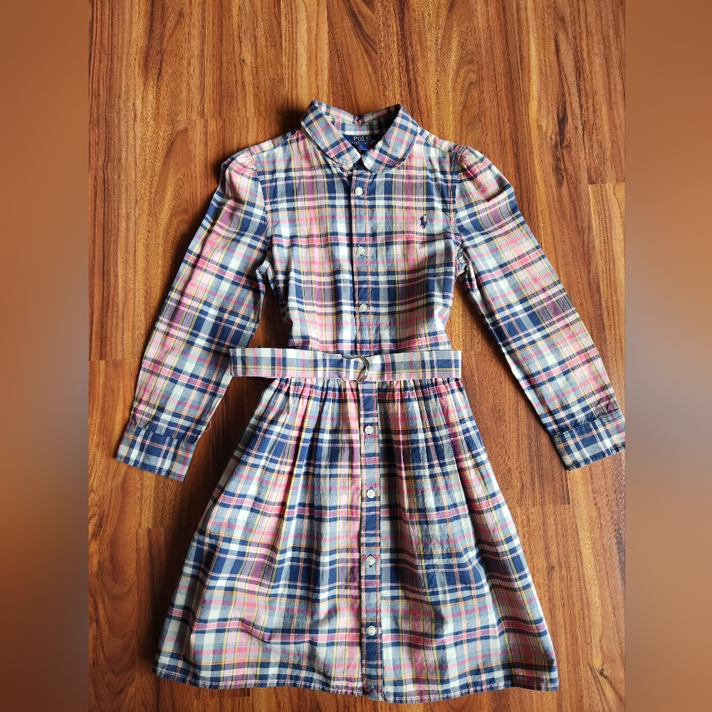 Girls Ralph Lauren plaid dress